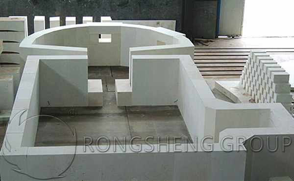 zircon refractory bricks as working layer