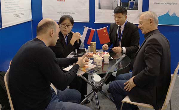 Rongsheng Refractory Booth in Global Scale Metallurgical Exhibition